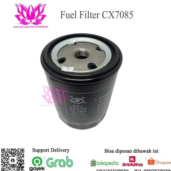 Fuel Filter CX7085 Filter Bensin Forklift Heli Hangcha TCM 3 Ton murah