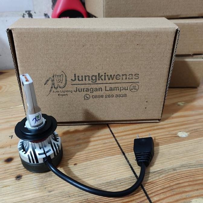 led JL55 4300k H7 H8 H9 H11 H16 HB3 HB4 HIR2 warm white putih kuning