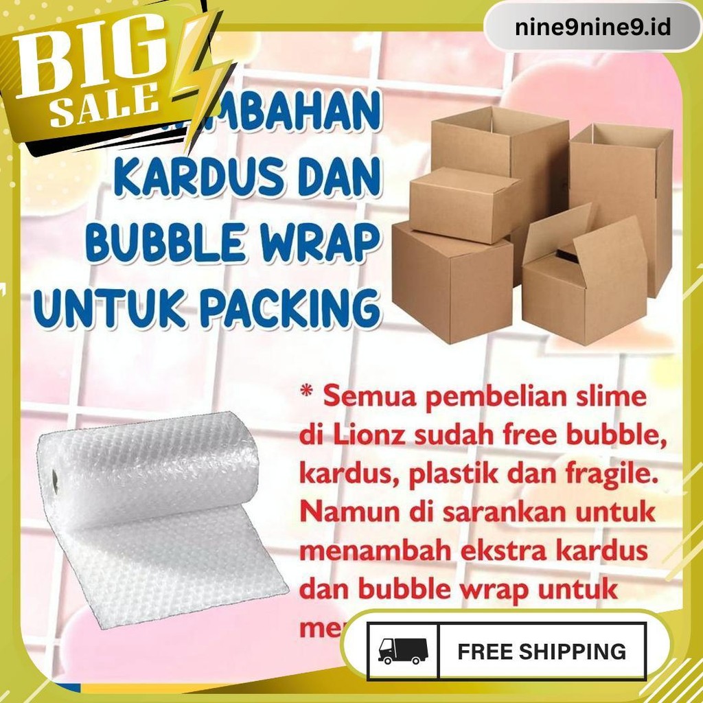 

Kardus Dan Bubblewarp (Silahkan Tambah Jika Ingin Lebih Aman) 6.6