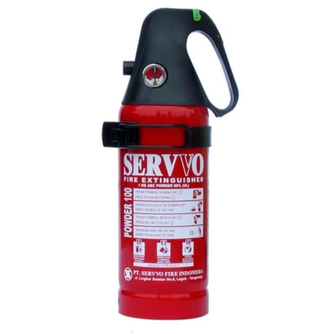 ready Apar Mobil Servvo VE-EX P100 1KG Sudah SNI SERVVO Apar Mobil 1 KG