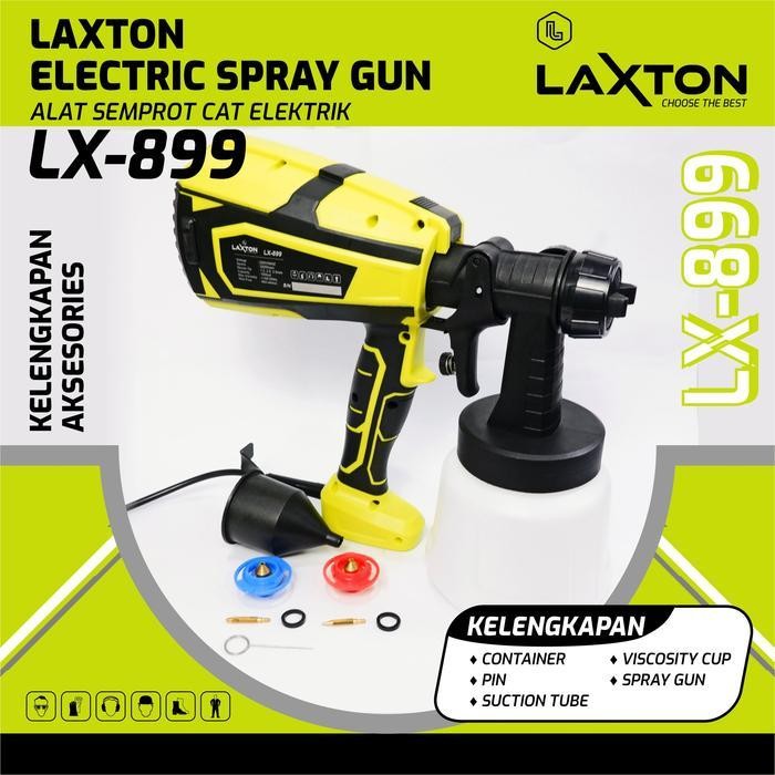 Laxton Electric Spray Gun Alat Semprot Cat Elektrik  Lx-899 Original Dan Terpercaya