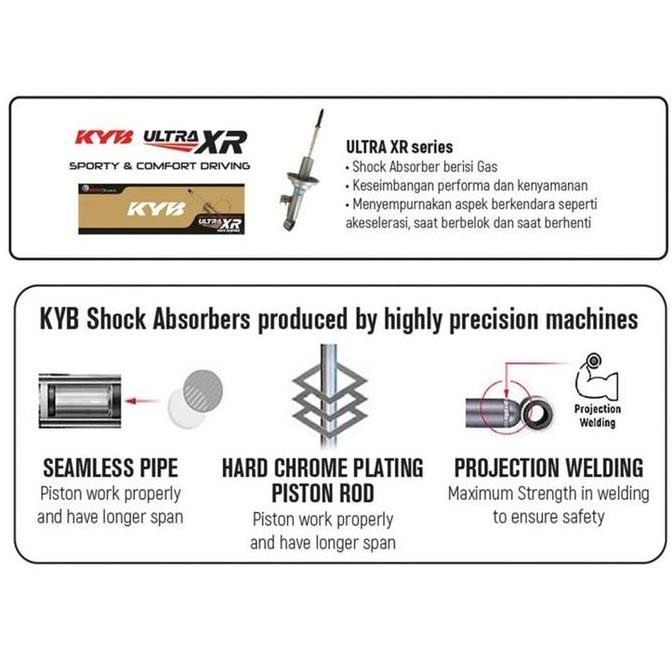 Kayaba / Kyb Ultra XR Shockbreaker Mobil Mitsubishi Xpander Depan