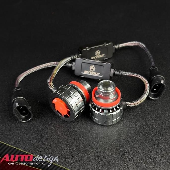 Lampu LED Mobil Zyvolt ZR1 Mini Projector Laser H7 H8 H11 HB3 HB4 3000K & 6500K