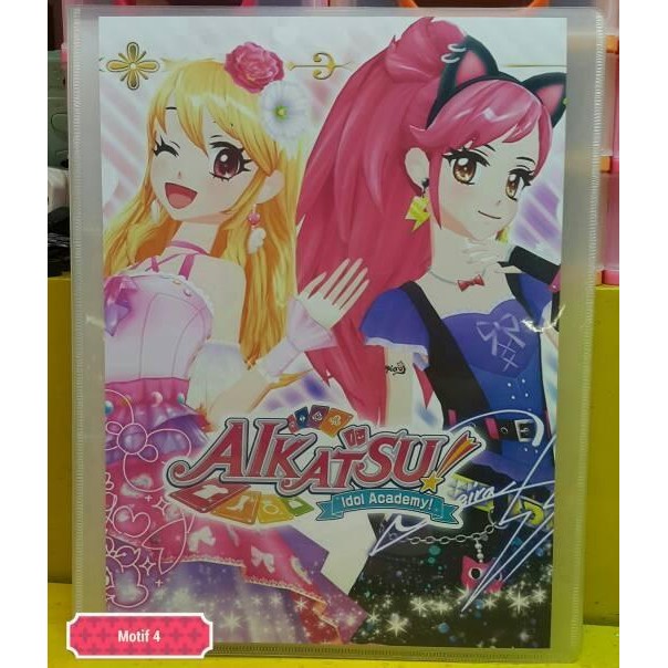 Album Binder Aikatsu Idol Academy Card Holder Tempat Kartu Muji Japan