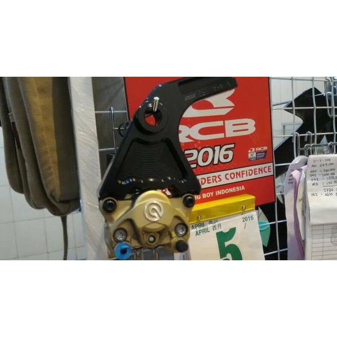 kaliper brembo 2 piston gold 84mm