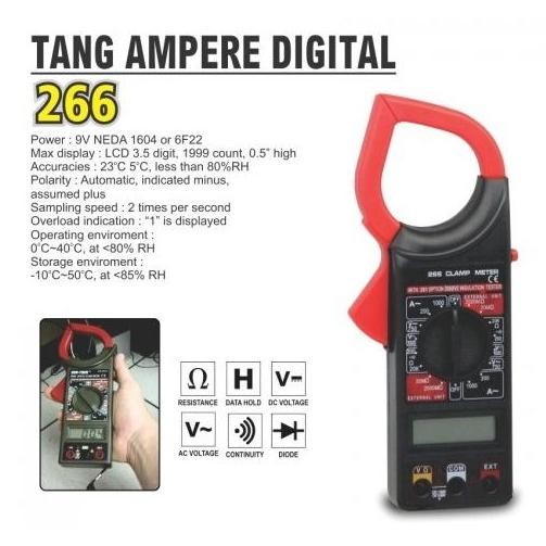 TANG AMPERE DIGITAL / DIGITAL CLAMP MULTIMETER / TANG AMPERE ORIGINAL DAN TERPERCAYA