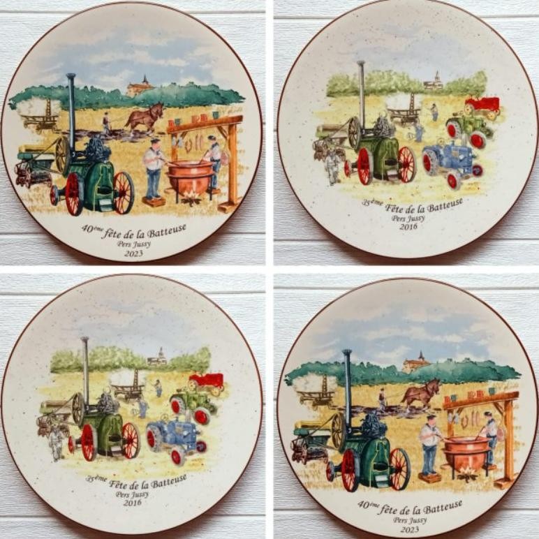 Piring Hiasan Dinding Set Wall Decor | Piring Keramik Hias