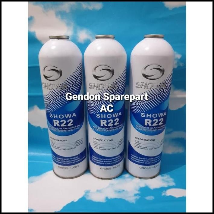 SHOWA R22 REFRIGERANT FREON AC KALENG R 22 ISI 1KG