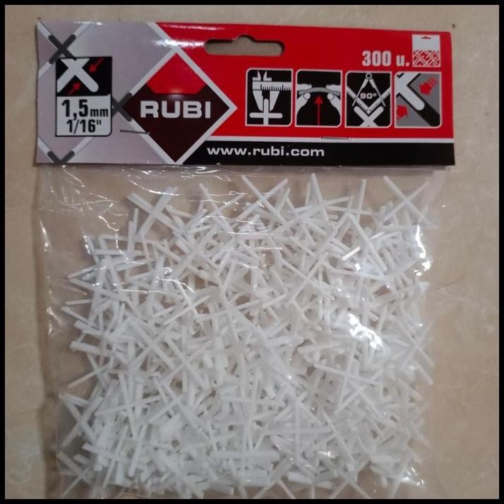 RUBI Spacer Keramik 1.5 mm / Spacer Granit / Pengatur Jarak Keramik