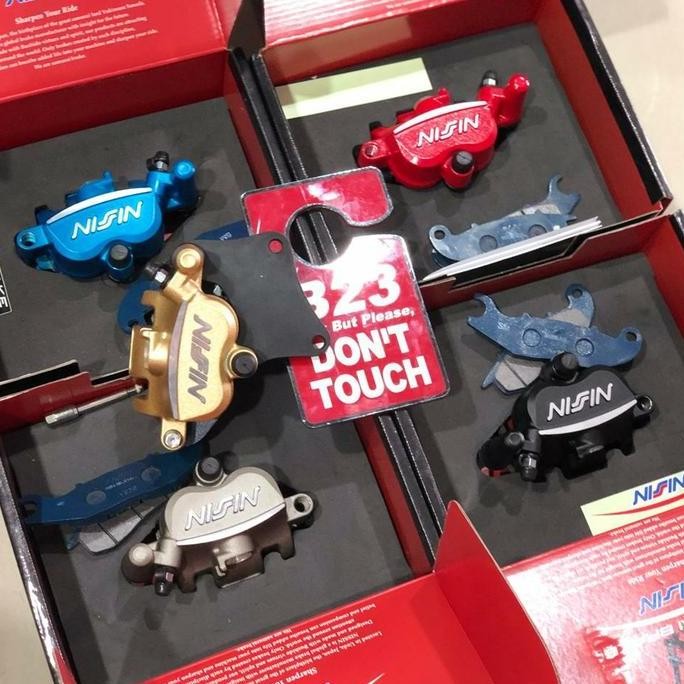 Kaliper nissin samurai 2p ninja r piringan 300mm atau ninja rr piringa