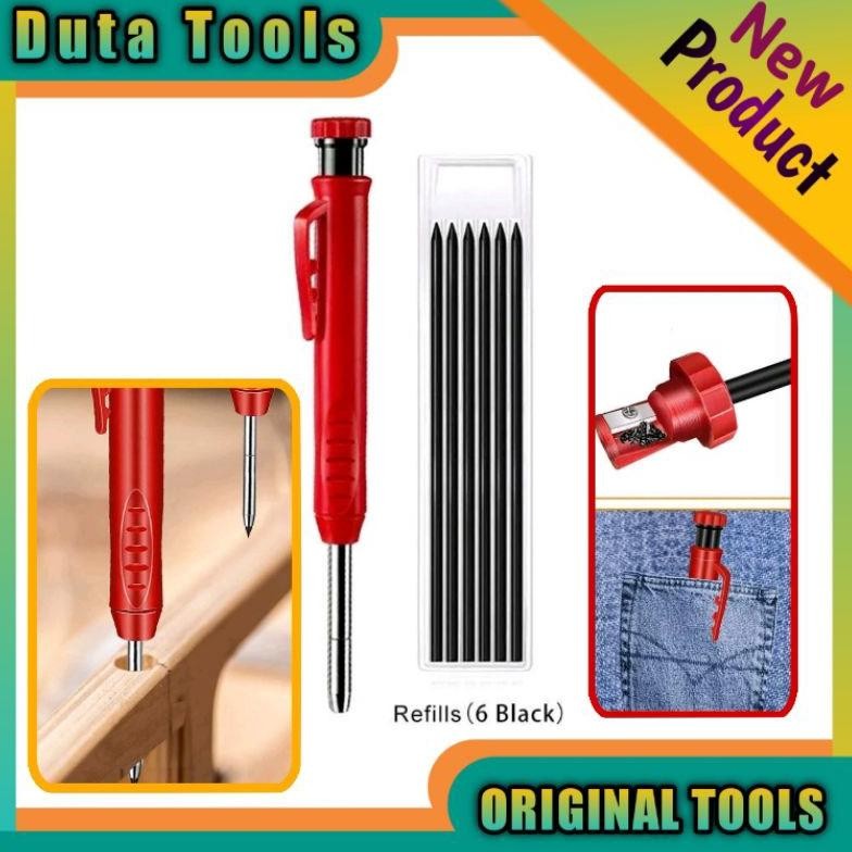 

Pensil Refill Solid Carpenter Marking Pencil with Refill - B15322 DiM