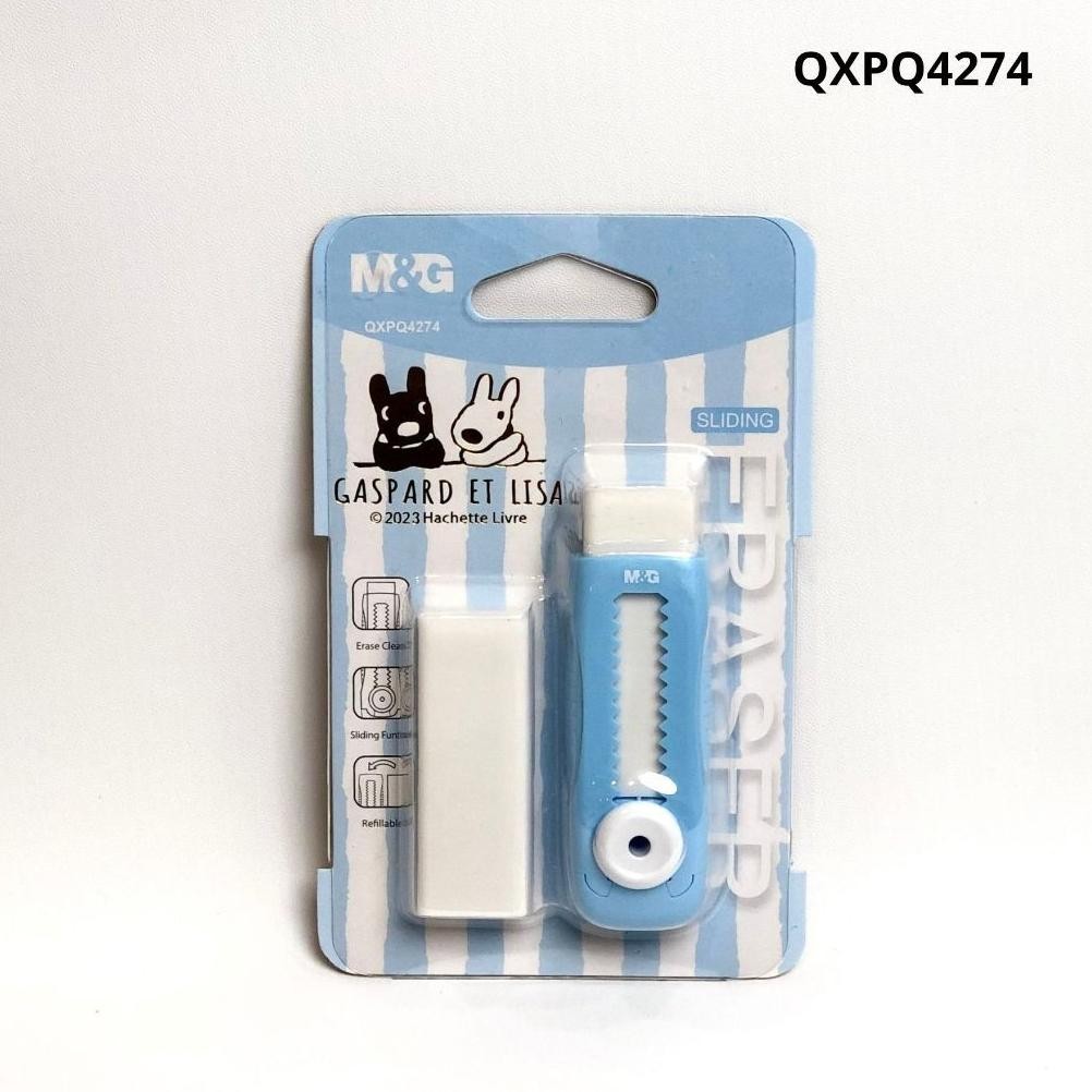 

Push Eraser + Refil M&G Gaspard Et Lisa Penghapus + Refil Penghapus Besar Putih #QXPQ4274 - Satuan- SHSNP DiM