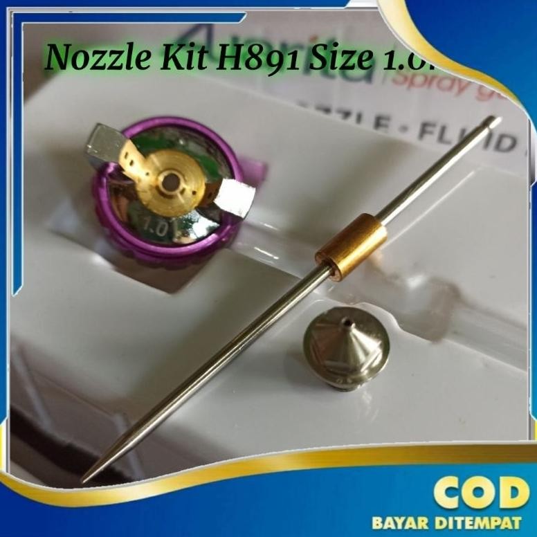 

Nozzle Kit Set Spray Gun Auarita H891 HVLP Cap Needle ORIGINAL DiM