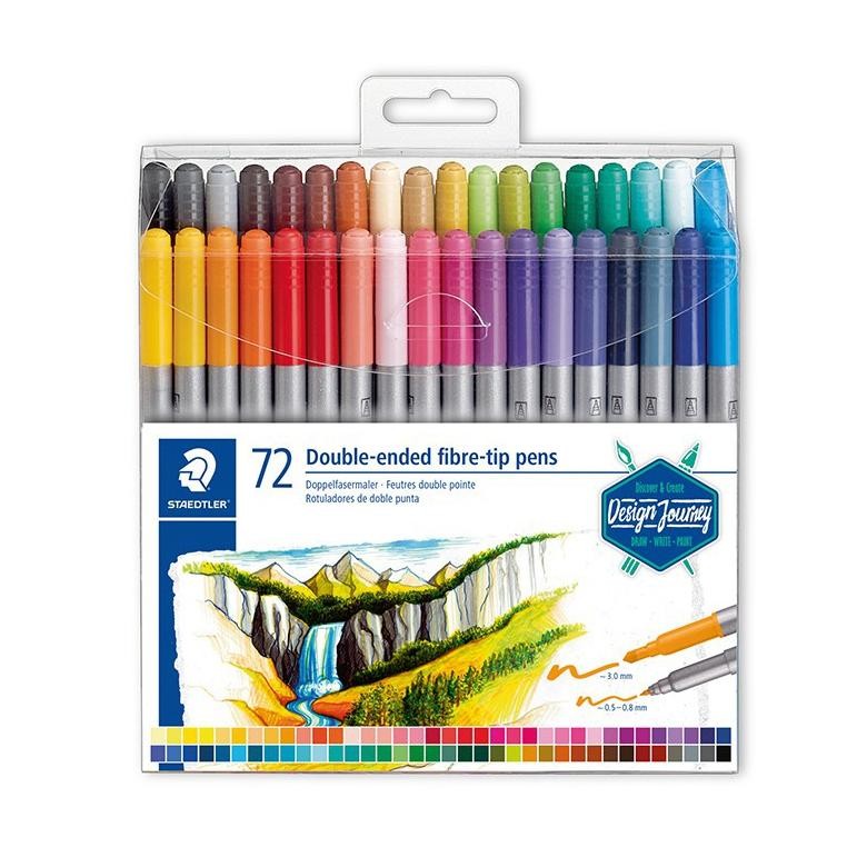 

Asaba Bandung - Staedtler Double-Ended Fibre-Tip Pens - 72pcs DiM
