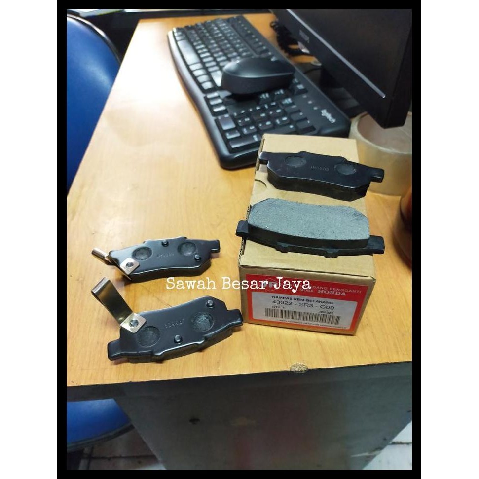 HOT DEAL BRAKE PAD - KAMPAS KANVAS REM BELAKANG HONDA JAZZ GD3 CITY GD8 VTEC - JAZZ S RS GE8 CITY GM