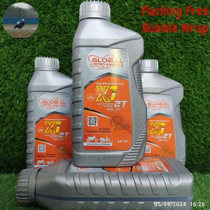 OLI SAMPING 2T GPA X1 GLOBAL PETRO 800ML RX KING NINJA SATRIA JASO FC