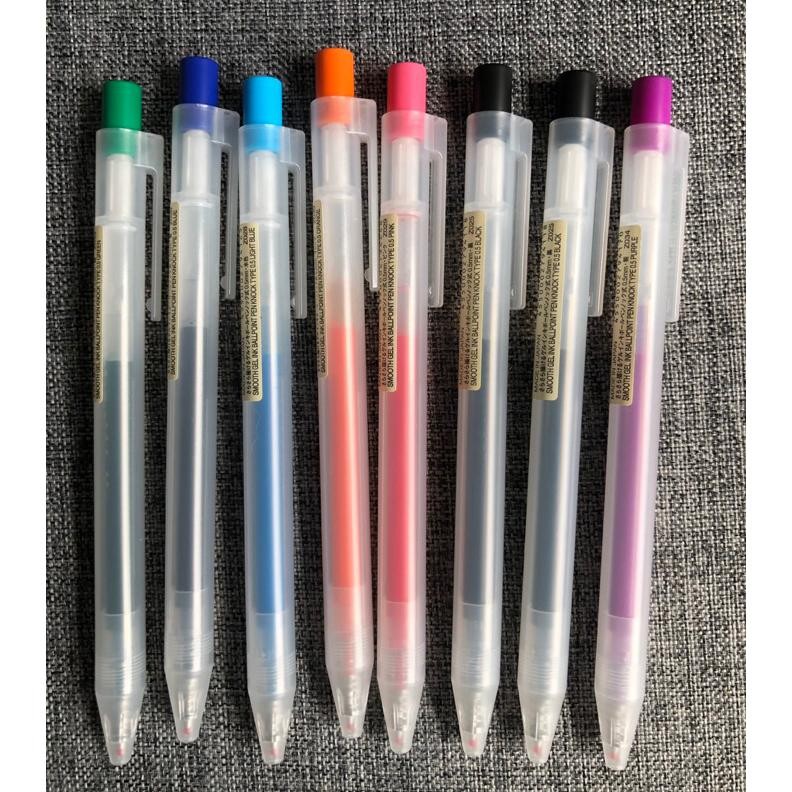 

muji product smooth gel ink ballpoint 0.5mm pulpen gel made in japan DiM
