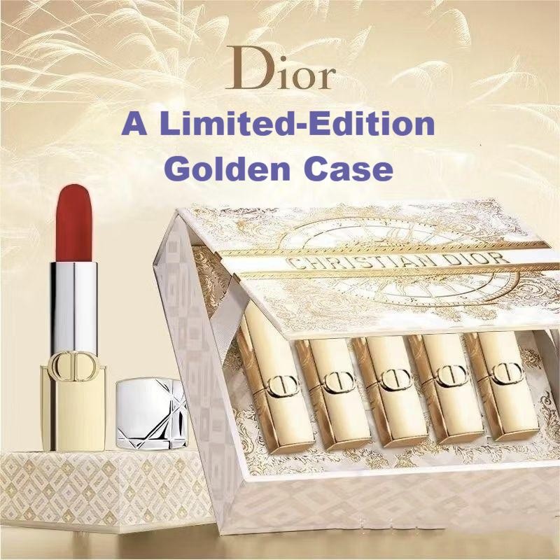 Dior Rouge Limited-Edition Velvet & Satin Finish Lipstick 3.5G Termurah Best Quality 100% Original