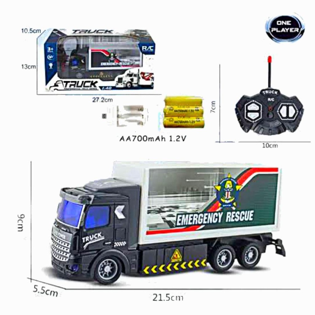 Mainan Anak Mobil Mobilan Remote Control Remot Kontrol Besar RDR1102 RC Sedan Polisi Police Car