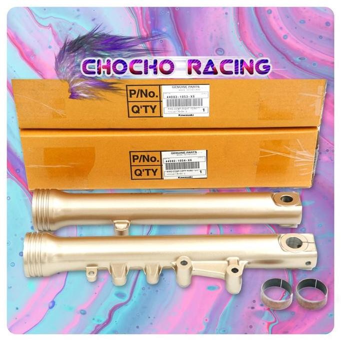 BOTTOM SHOCK DEPAN TABUNG EMAS NINJA RR OLD ZX 150 ORIGINAL | BOTOM SHOCK ORI KAWASAKI