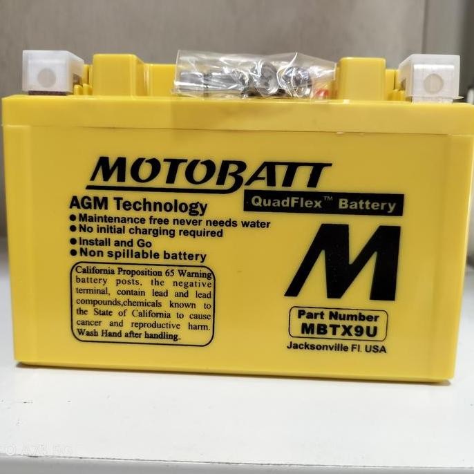 AKI MOTOR MOTT MBTX9U UNTUK KAWASAKI NINJA 250 R 250R