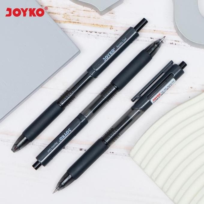 

Gel Pen Pulpen Pena Joyko GP-355 Apola Gel 0.5 mm murah
