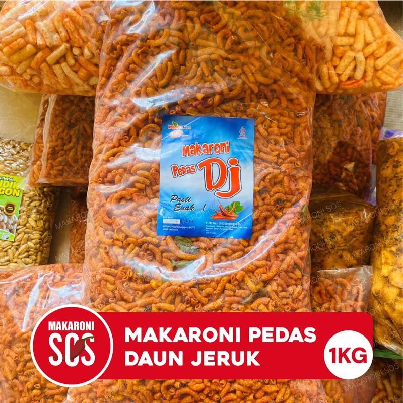 

LM Makaroni Pipa 1KG Pedas Daun Jeruk Makaroni DJ Sepat Doyan Pedas Mantap Snack Food