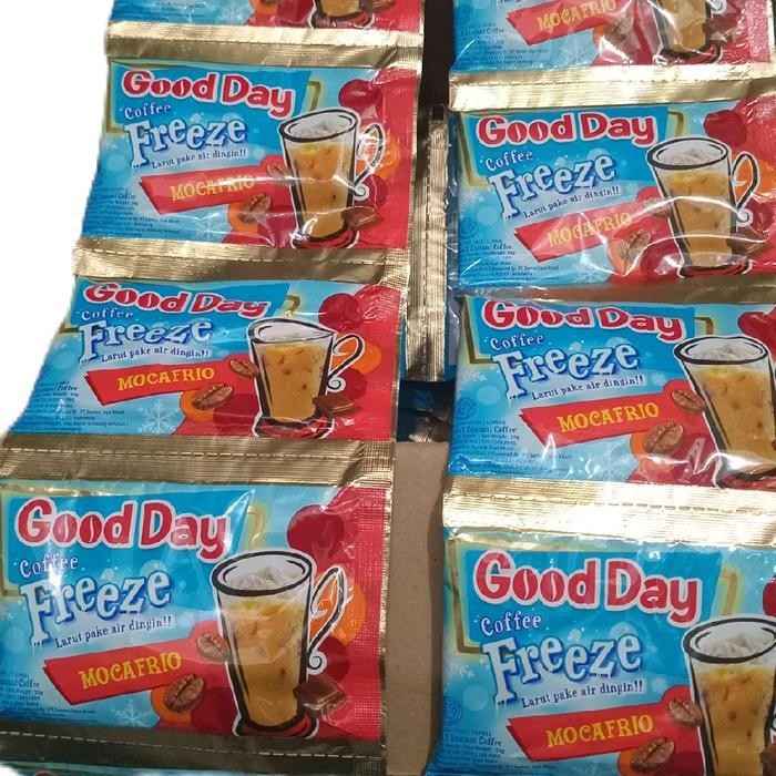 

Good Day Freeze Mocafrio 2 Renceng ( 20 Sachet ) Coffee Kopi Instan