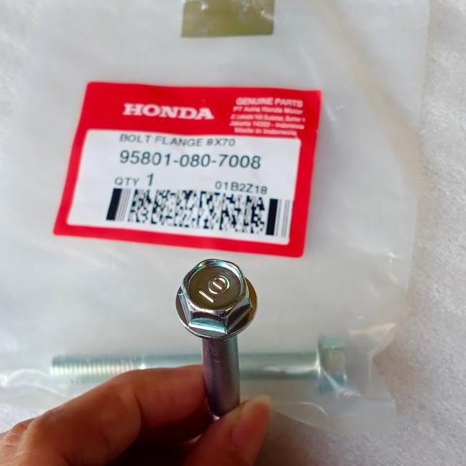 Paket Baut Spakbor Depan Grand Legenda Versi Rak Jepit 8Part Ori AHM