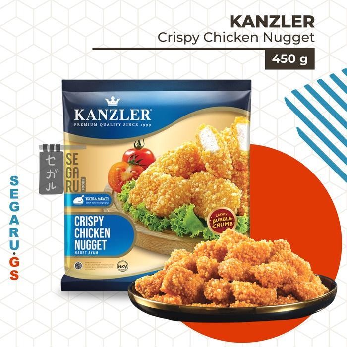 

Kanzler Crispy Chicken Nugget Ayam 450 Gram