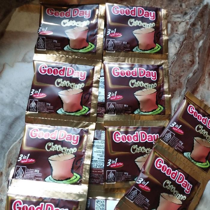 

Good Day Chococinno 10 Sachet 20Grm-Instant Coffee Kopi Sachet