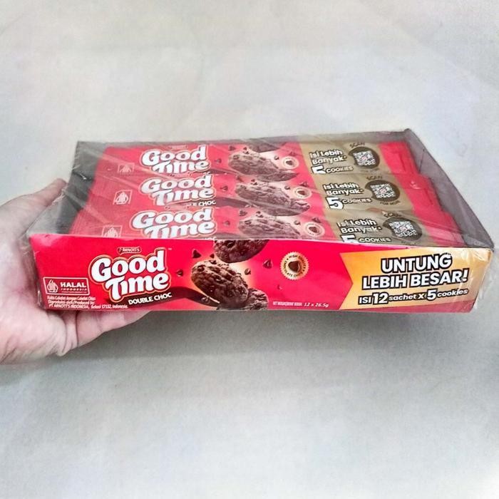 

Goodtime Choc/Rainbow / Vanila Isi 12Pc Biskuit Cookies