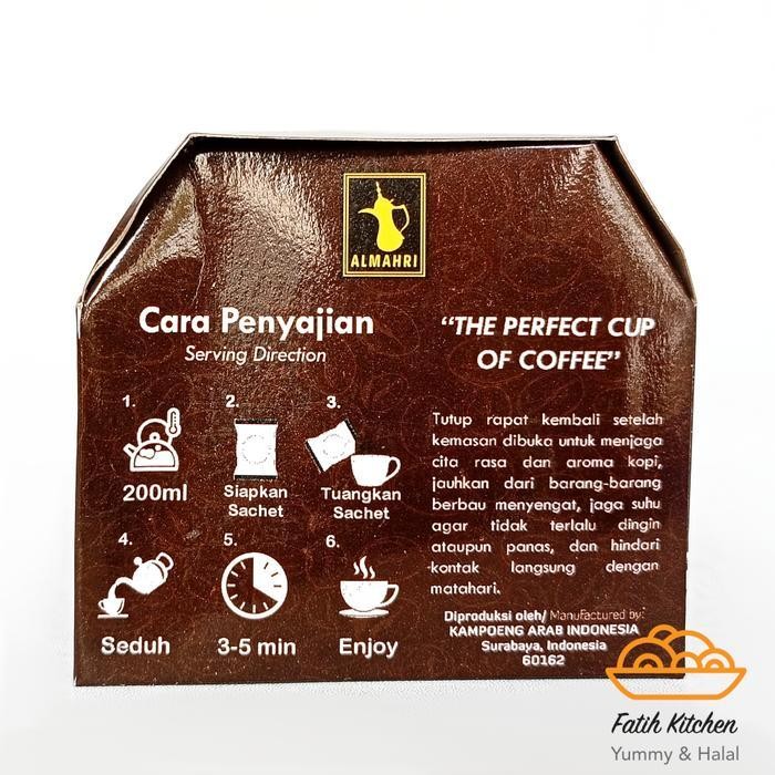 

Al Mahri Kopi Rempah Khas Arab Original Sachet 1 Box (Isi 12 Sachet) Gahwa