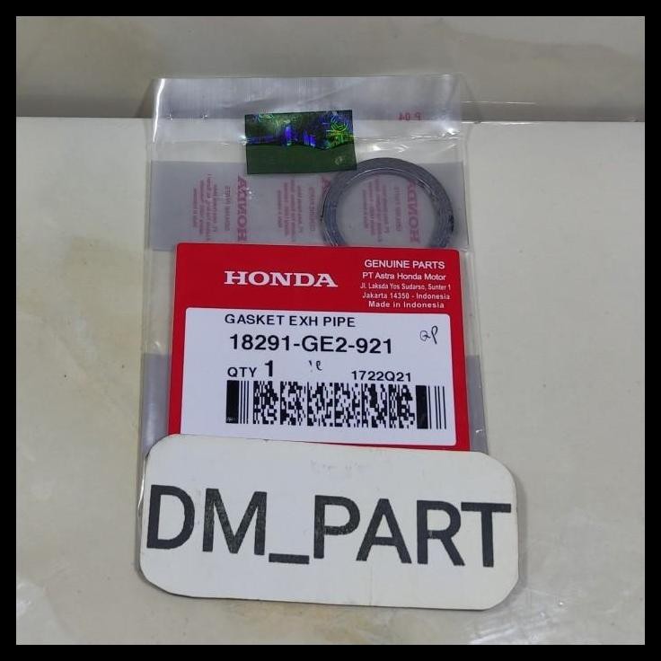 TERMURAH PAKING GASKET KNALPOT KENALPOT KARISMA SUPRA X 125 ORI ASLI 