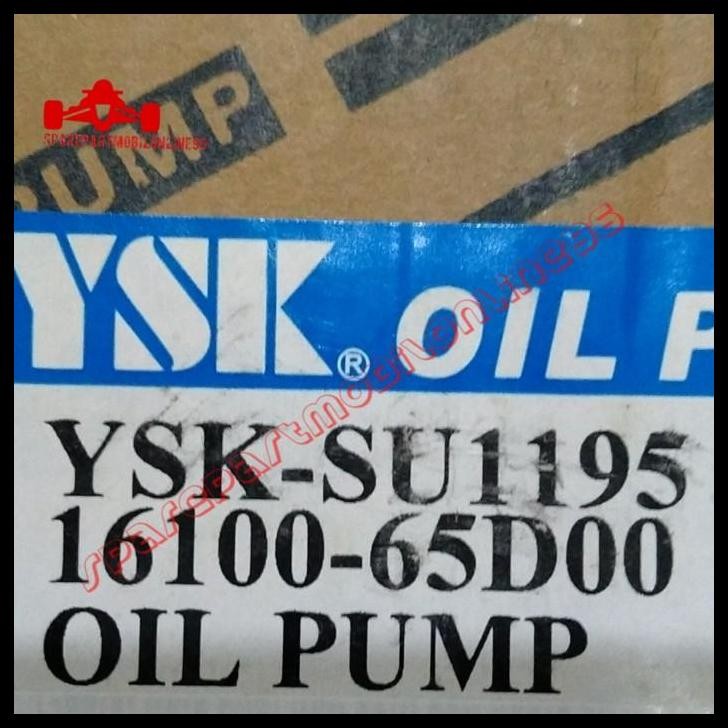 TERBARU OLI PUMP POMPA OLI SUZUKI GRAND VITARA YSK 