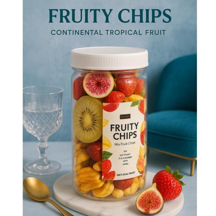 

LM KERIPIK BUAH MIX & KERIPIK SAYUR MIX TOPLES 700ML