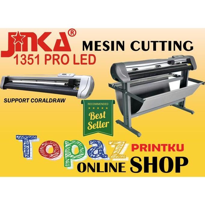 

Mesin Cutting Sticker Jinka Auto Contour Cut Pro Led 1351 | Support Corel Draw | Ukuran 120 CM (1,2 Meter)