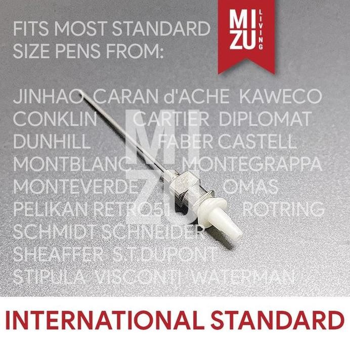 

MIZU SUMISUU Fountain Pen Ink Saver Adaptor Head For Ink Converters murah