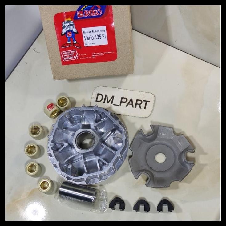 TERBARU RUMAH ROLLER SLIDER BOSH CAM ASSY KOMPLIT KIT CVT PULY DEPAN VARIO 125 VARIO125 OLD BOHLAM  