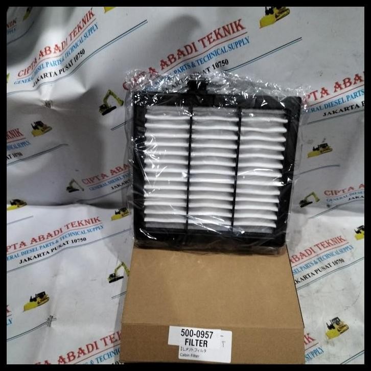 TERMURAH 5000957 CABIN FILTER 500-0957 FILTER AC / ELEMENT AC 