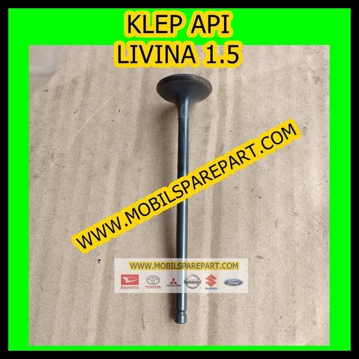 DISKON KLEP CYLINDER HEAD ENGINE VALVE API EX LIVINA 1.5 1500 CC 