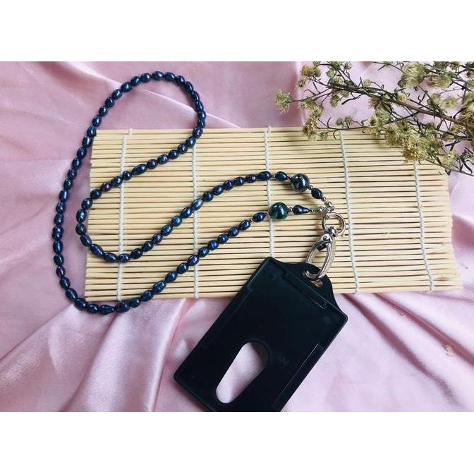 

NEW Strap Lanyard TaKalung Gantungan ID Card Mutiara Air Tawar