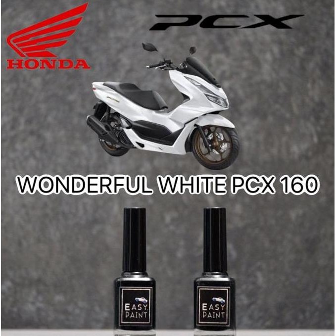 Cat Oles Motor White Pearl Honda Pcx 160 Putih Mutiara 15Ml