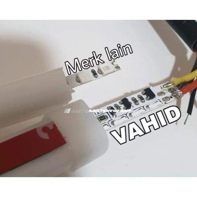 LAMPU LED RUNNING SEIN DRL ALIS FLEXIBLE VAHID T202 OSRAM 60 CM