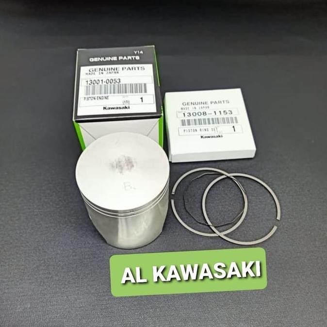 piston kit piston seher ninja rr old zx150 rr ninja rr lama 1878 ori
