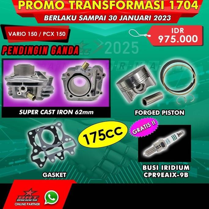 Paket Bore Up Honda Vario 150 / Vario 125 / PCX / ADV