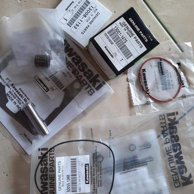 piston dan ring piston lengkap ninja r rr