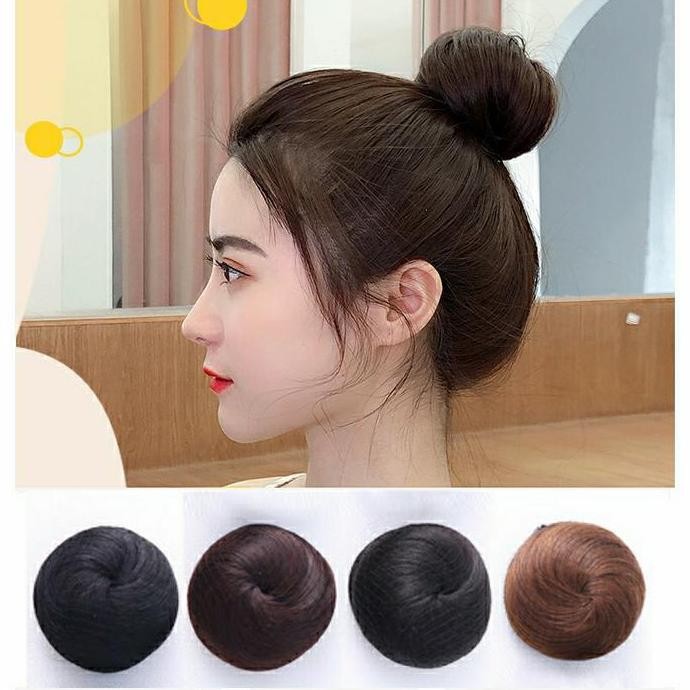 Funbun Cepol Bun Sanggul Modern Korea Hair Sanggul Praktis