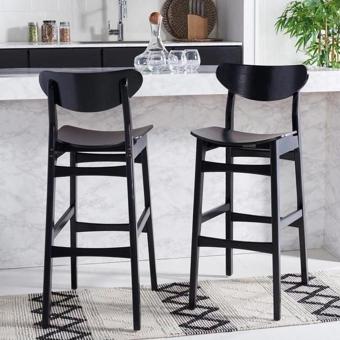 Kursi Minibar Minimalis Jati - Kursi Bar Kayu Jati - Kursi Bar Tinggi