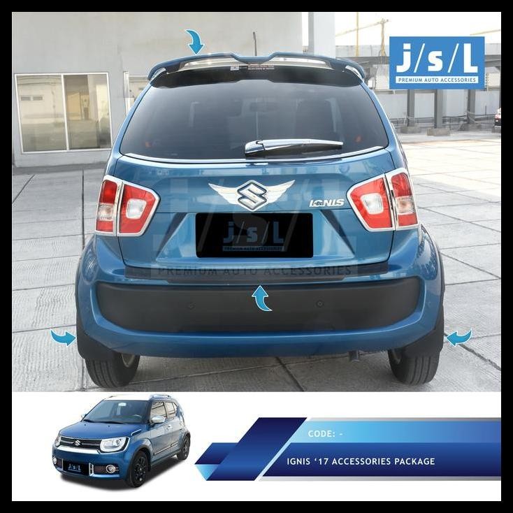 GRATIS ONGKIR PAKET AKSESORIS JSL SUZUKI IGNIS/EKSTERIOR SUZUKI IGNIS 